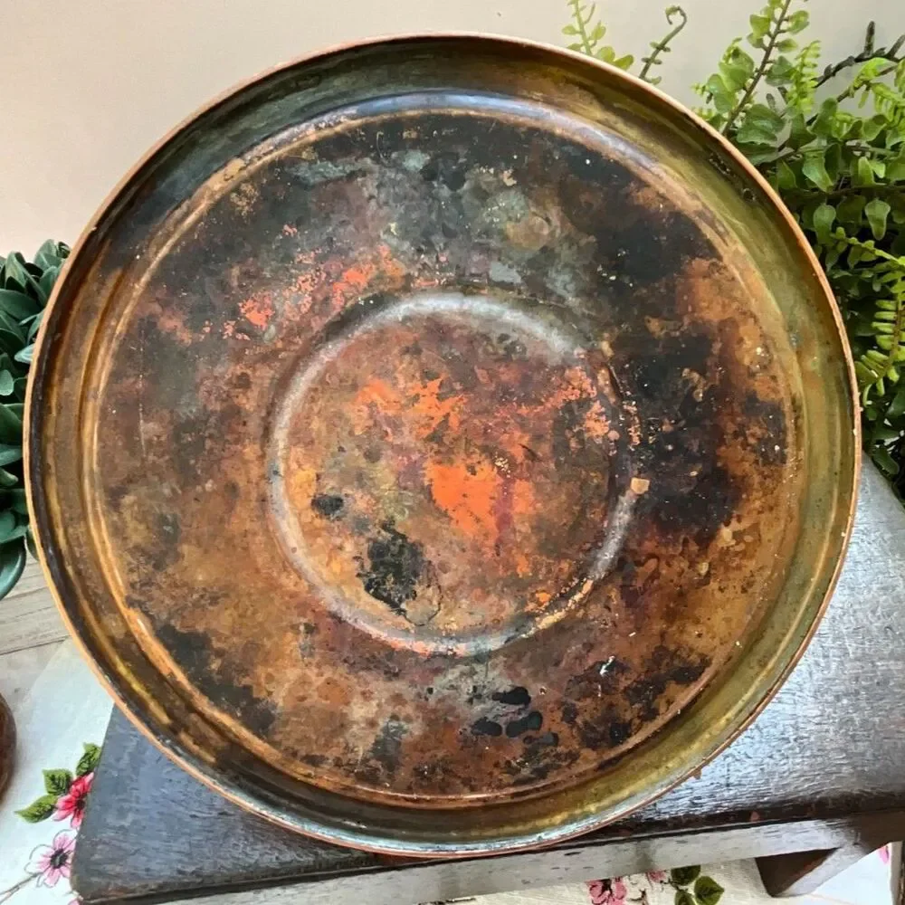 Copper tea pot antique copper tea kettle beautiful vintage pot
